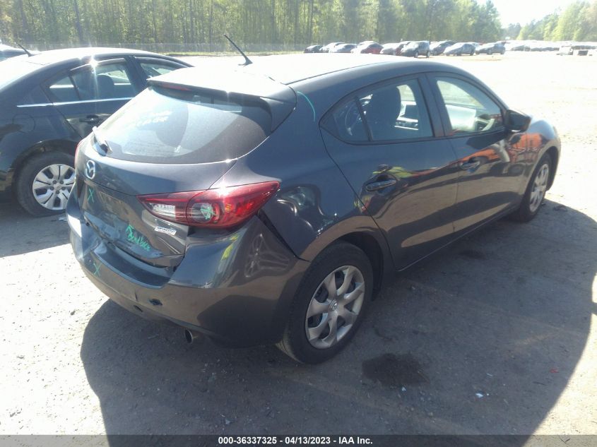 2016 MAZDA MAZDA3 I SPORT - JM1BM1J70G1327677