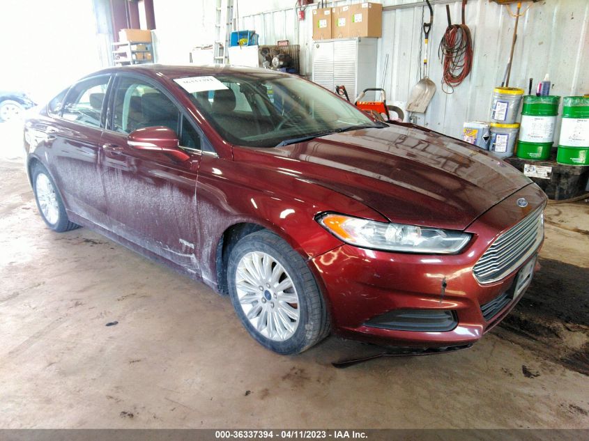 2015 FORD FUSION SE HYBRID - 3FA6P0LU9FR285171