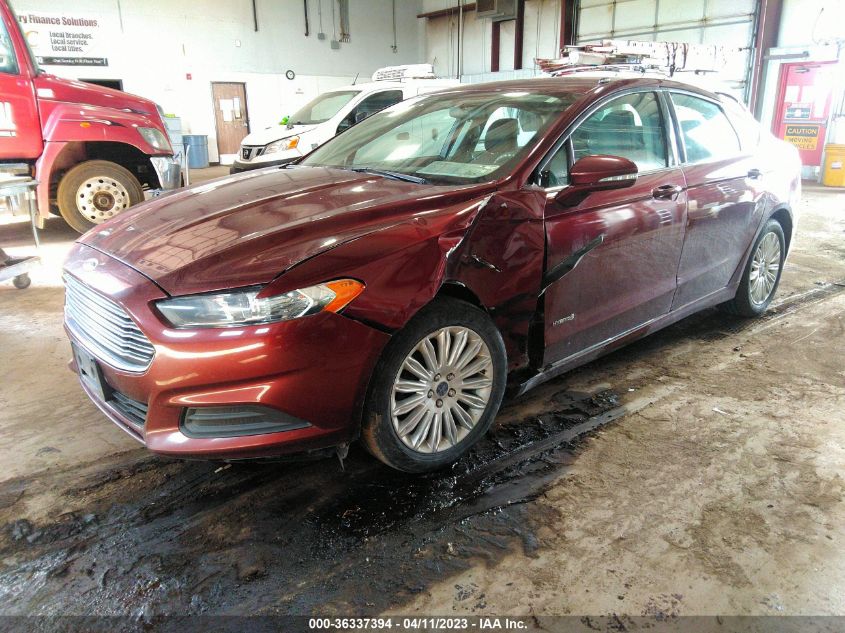 2015 FORD FUSION SE HYBRID - 3FA6P0LU9FR285171