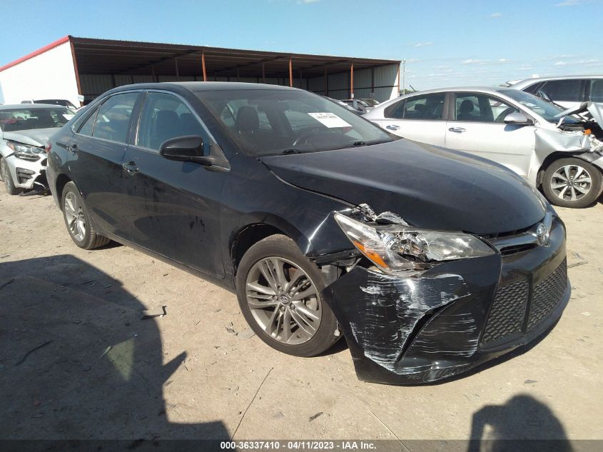 2016 TOYOTA CAMRY SE - 4T1BF1FK2GU201581