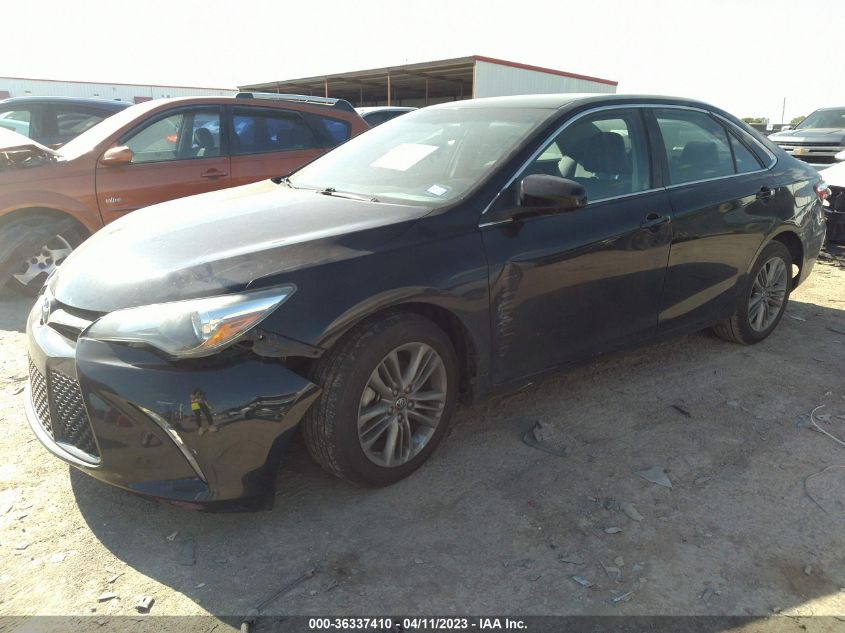 2016 TOYOTA CAMRY SE - 4T1BF1FK2GU201581