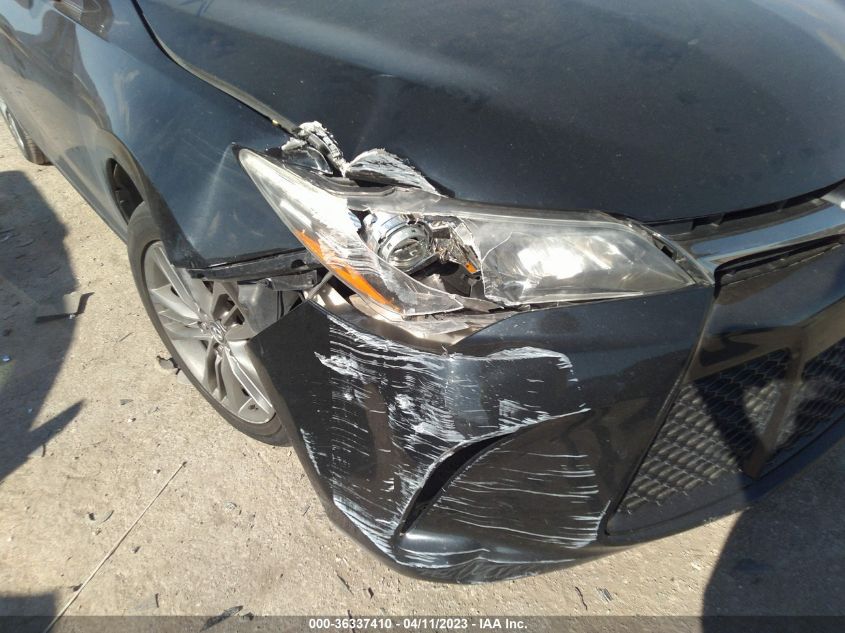2016 TOYOTA CAMRY SE - 4T1BF1FK2GU201581