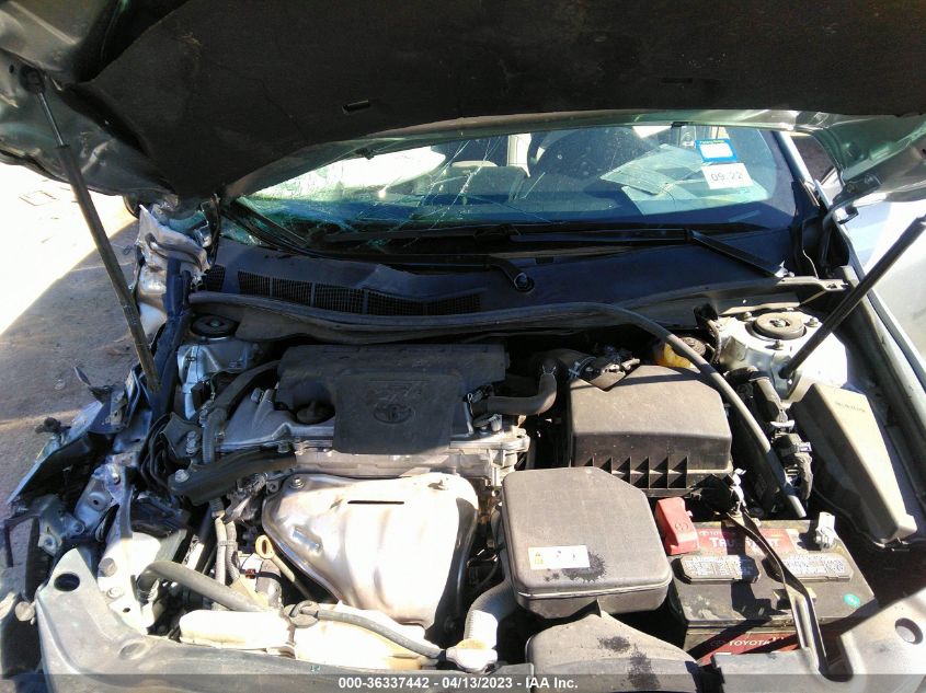 2016 TOYOTA CAMRY XLE/SE/LE/XSE - 4T1BF1FK2GU267094