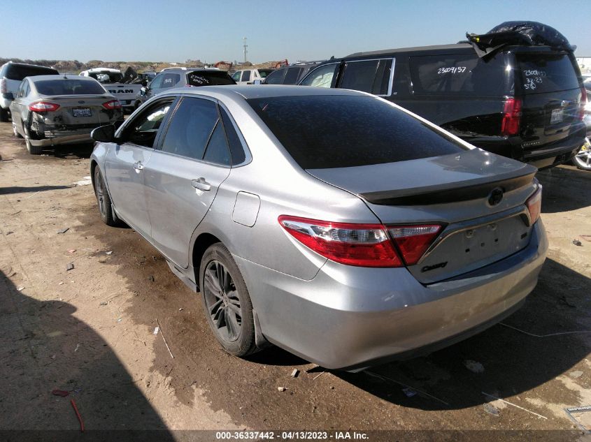 2016 TOYOTA CAMRY XLE/SE/LE/XSE - 4T1BF1FK2GU267094
