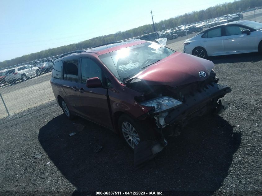 2013 TOYOTA SIENNA XLE AAS/XLE/LTD - 5TDYK3DC7DS348979