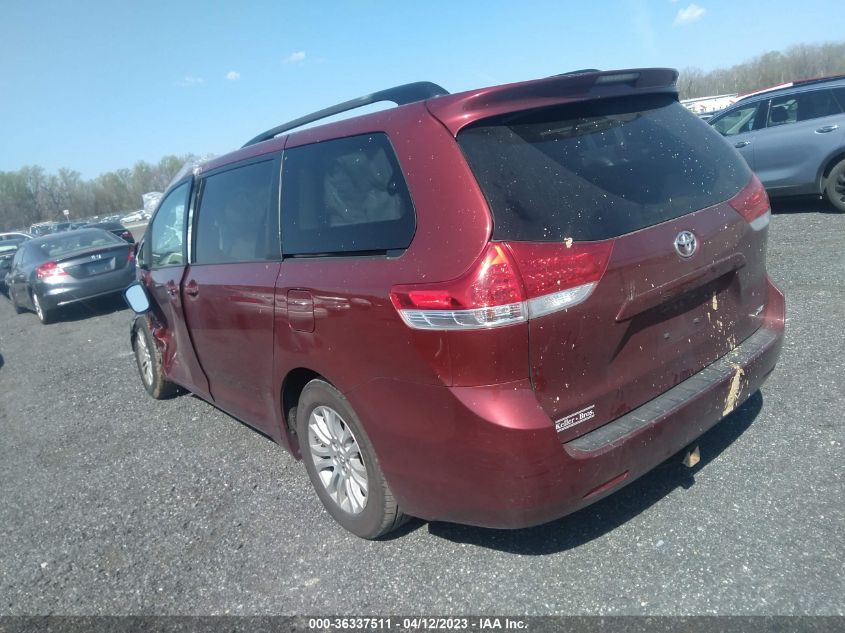 2013 TOYOTA SIENNA XLE AAS/XLE/LTD - 5TDYK3DC7DS348979