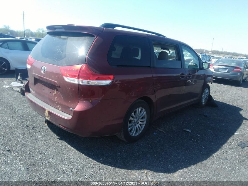 2013 TOYOTA SIENNA XLE AAS/XLE/LTD - 5TDYK3DC7DS348979