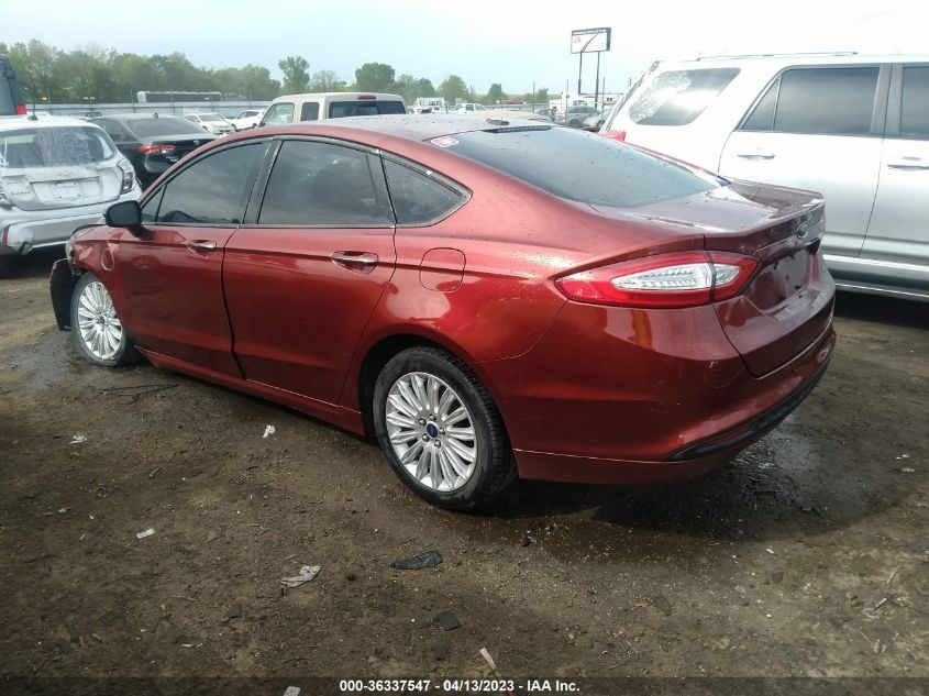 2014 FORD FUSION ENERGI SE LUXURY - 3FA6P0PU8ER219378