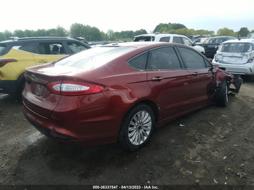 2014 FORD FUSION ENERGI SE LUXURY - 3FA6P0PU8ER219378