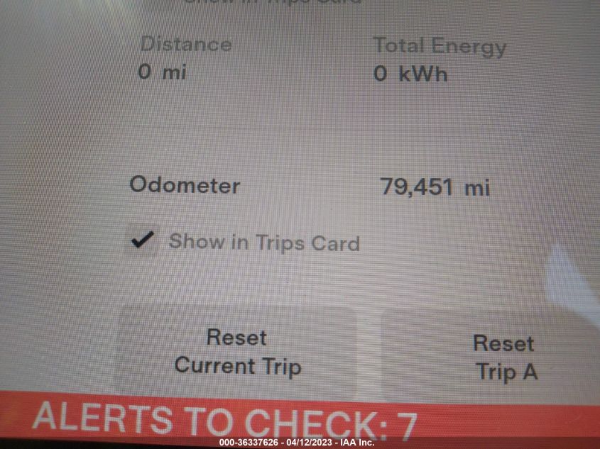 2018 TESLA MODEL 3 RANGE BATTERY - 5YJ3E1EA3JF007033