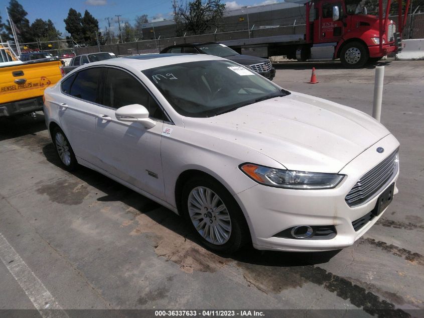 2014 FORD FUSION ENERGI SE LUXURY - 3FA6P0PU3ER136733