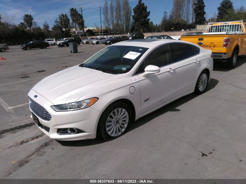 2014 FORD FUSION ENERGI SE LUXURY - 3FA6P0PU3ER136733