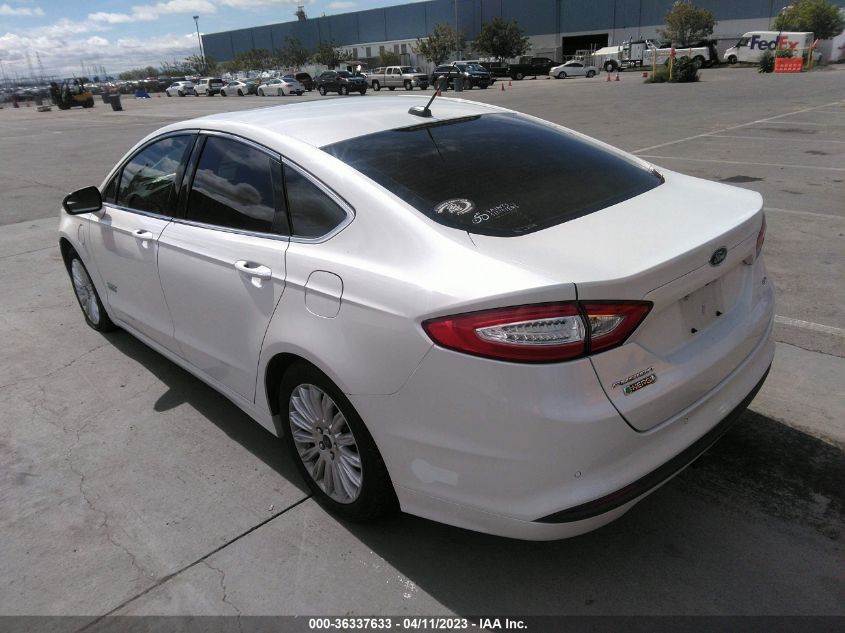 2014 FORD FUSION ENERGI SE LUXURY - 3FA6P0PU3ER136733