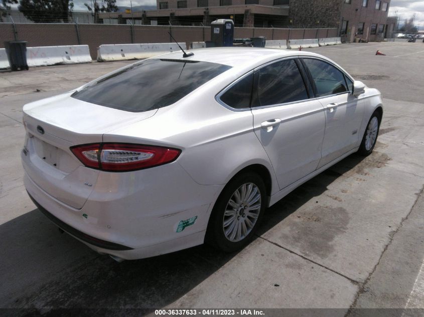 2014 FORD FUSION ENERGI SE LUXURY - 3FA6P0PU3ER136733