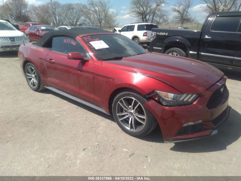 2017 FORD MUSTANG ECOBOOST PREMIUM - 1FATP8UH1H5273475