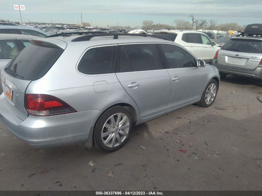 2013 VOLKSWAGEN JETTA SPORTWAGEN TDI W/SUNROOF & NAV - 3VWPL7AJ7DM632810