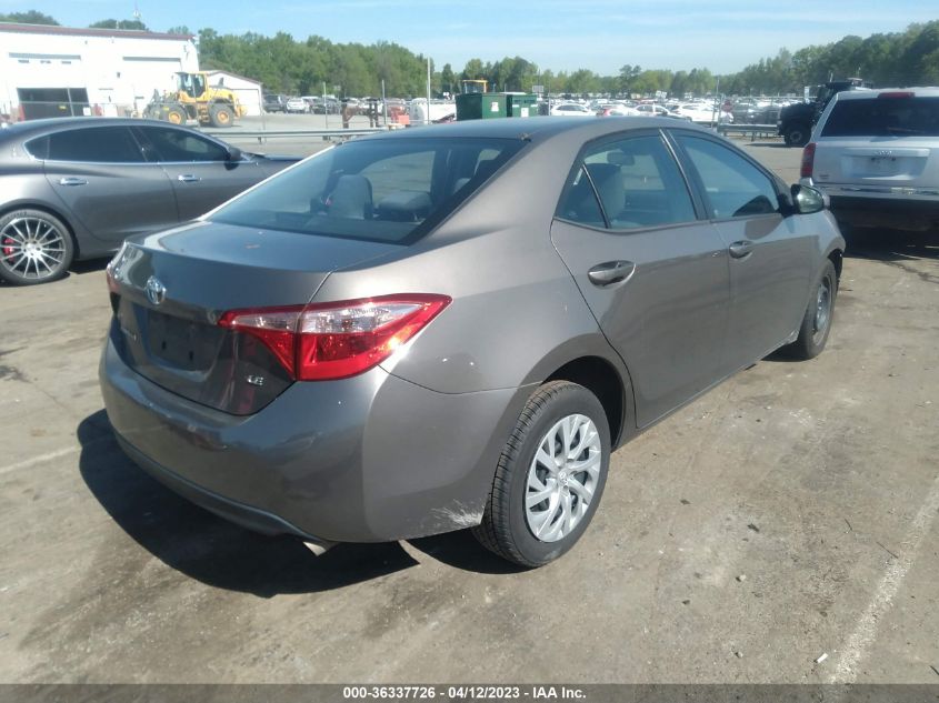 2017 TOYOTA COROLLA L/LE/XLE/SE - 2T1BURHE1HC902983