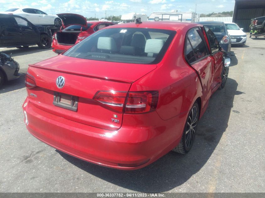 2015 VOLKSWAGEN JETTA SEDAN 1.8T SPORT - 3VWD17AJ6FM427846