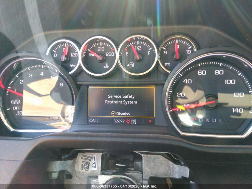 2019 CHEVROLET SILVERADO 1500 LT - 1GCRYDED4KZ287778