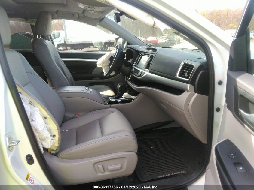 2019 TOYOTA HIGHLANDER SE/XLE - 5TDJZRFH2KS614169