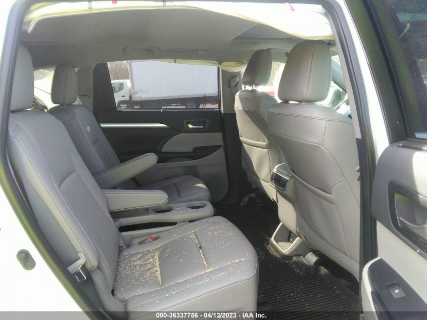 2019 TOYOTA HIGHLANDER SE/XLE - 5TDJZRFH2KS614169