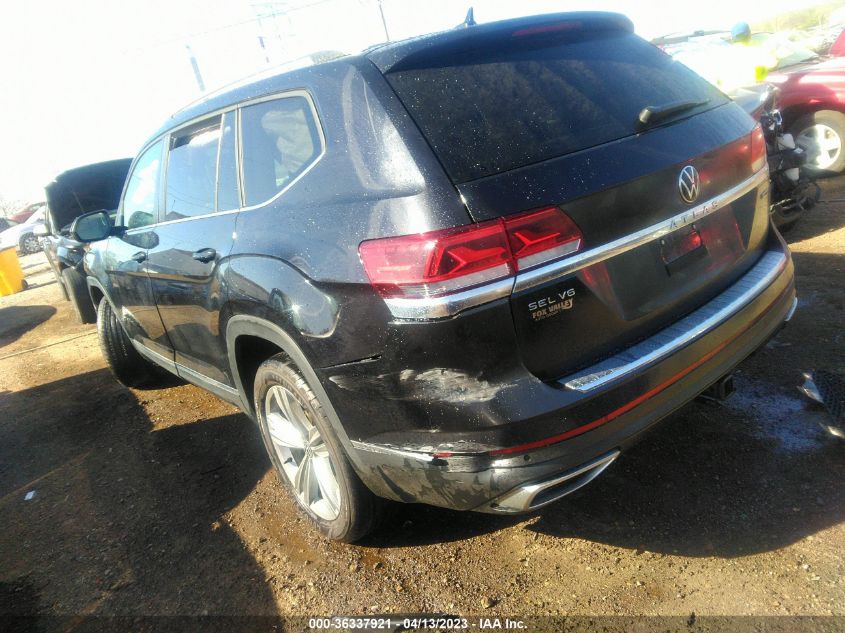 2021 VOLKSWAGEN ATLAS 3.6L V6 SEL - 1V2BR2CA1MC534903
