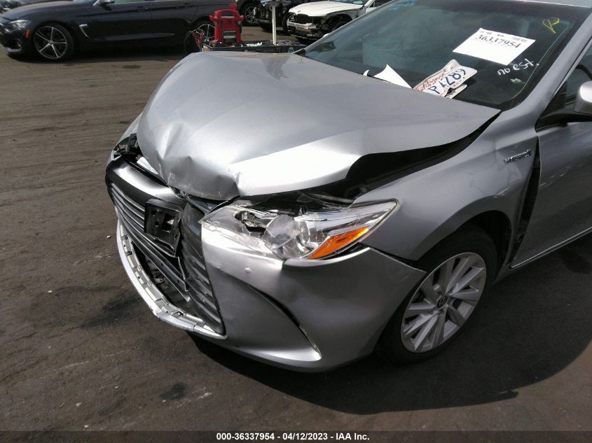 2017 TOYOTA CAMRY HYBRID - 4T1BD1FK4HU229065