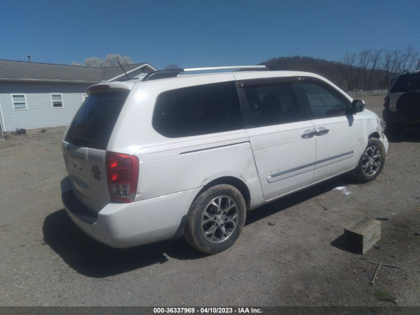 2014 KIA SEDONA EX - KNDMH4C77E6564386