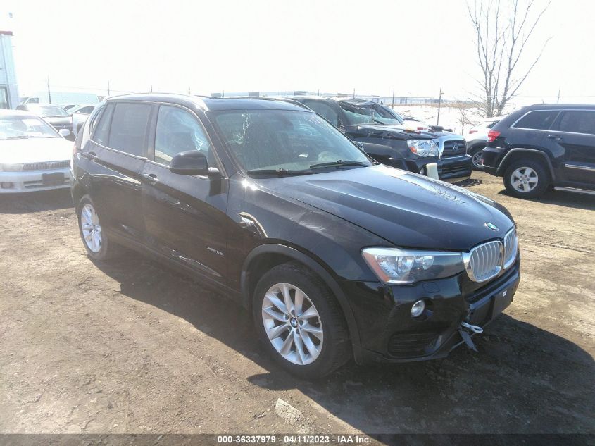 2016 BMW X3 XDRIVE28I - 5UXWX9C54G0D62958