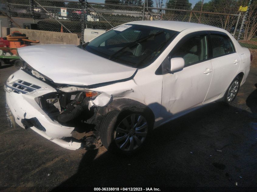 2013 TOYOTA COROLLA L/LE/S - 2T1BU4EE8DC997897