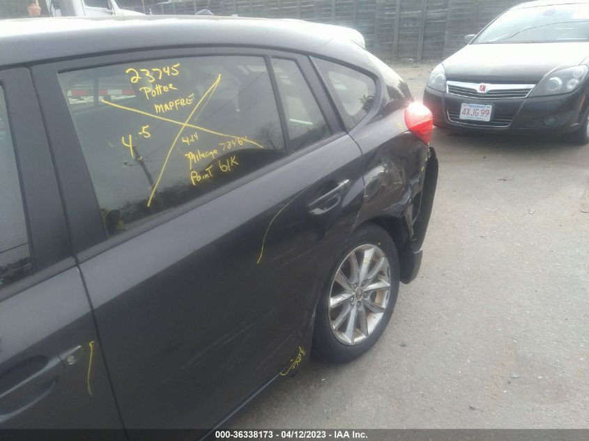 2014 SUBARU IMPREZA WAGON 2.0I PREMIUM - JF1GPAC67E8287478