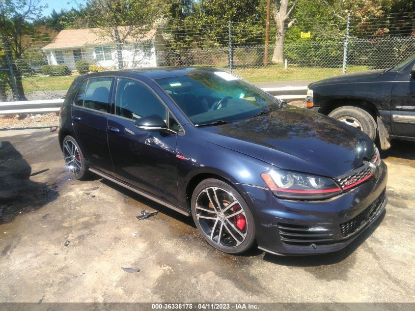 2017 VOLKSWAGEN GOLF GTI S/SE/AUTOBAHN/SPORT - 3VW547AU0HM042680