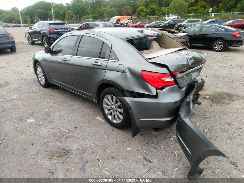 2013 CHRYSLER 200 TOURING - 1C3CCBBB2DN551039