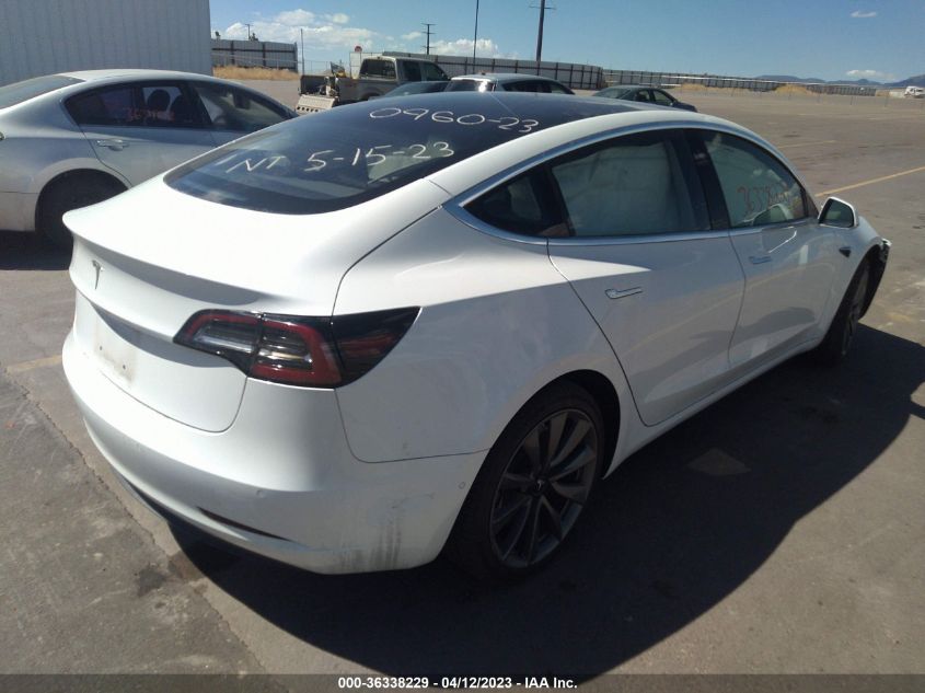 2018 TESLA MODEL 3 RANGE BATTERY - 5YJ3E1EA7JF008296