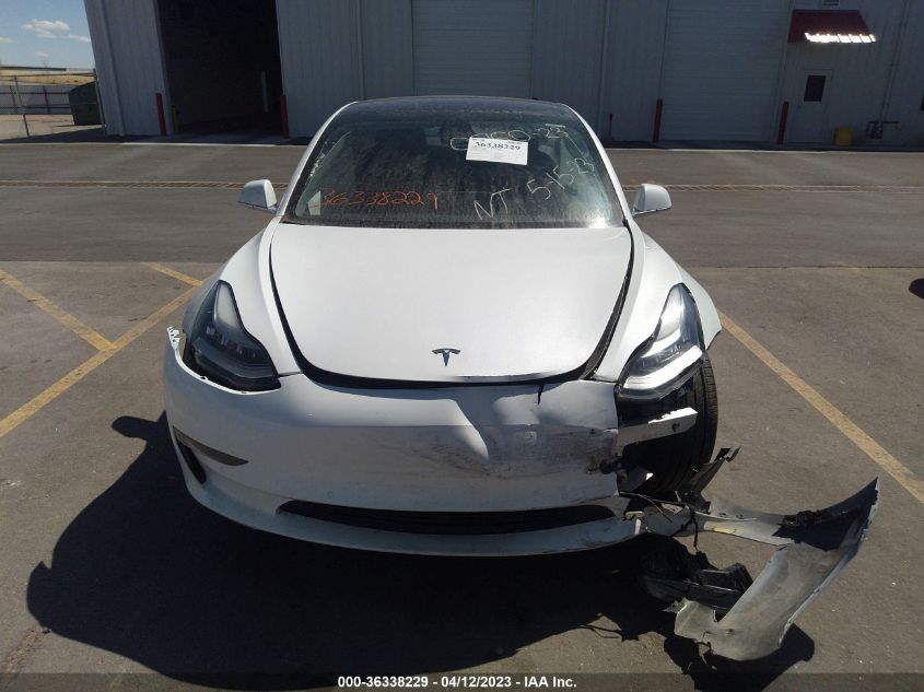 2018 TESLA MODEL 3 RANGE BATTERY - 5YJ3E1EA7JF008296
