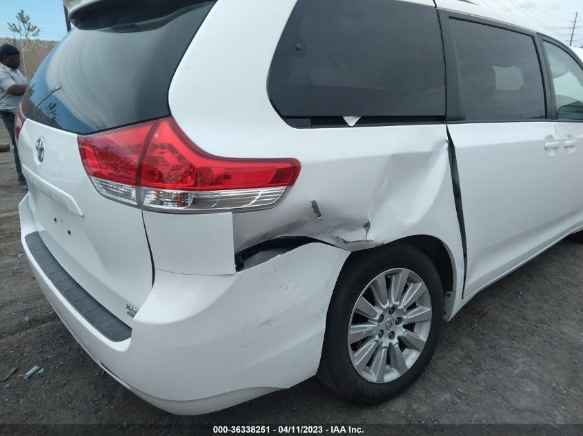 2013 TOYOTA SIENNA XLE/LTD - 5TDDK3DC2DS053092