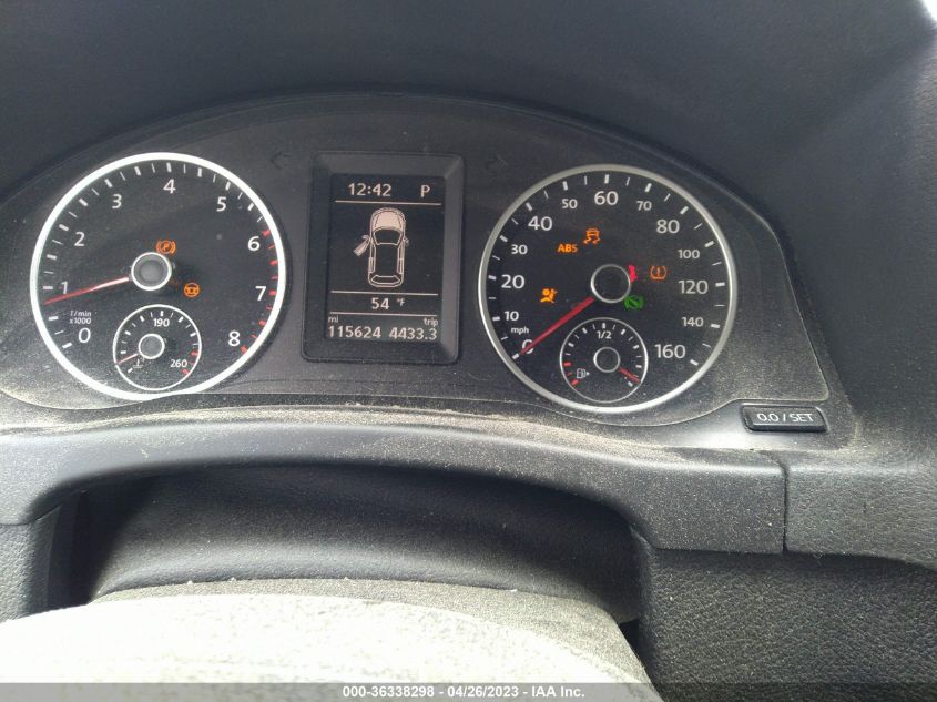 2013 VOLKSWAGEN TIGUAN S - WVGBV7AX6DW546721