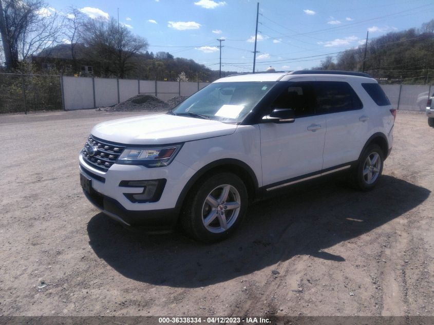 2017 FORD EXPLORER XLT - 1FM5K8D8XHGD08029