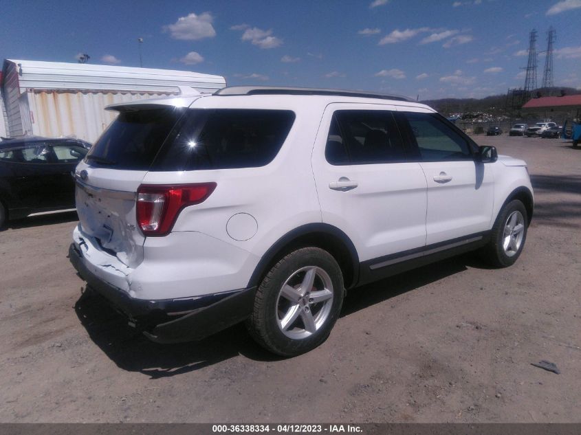 2017 FORD EXPLORER XLT - 1FM5K8D8XHGD08029