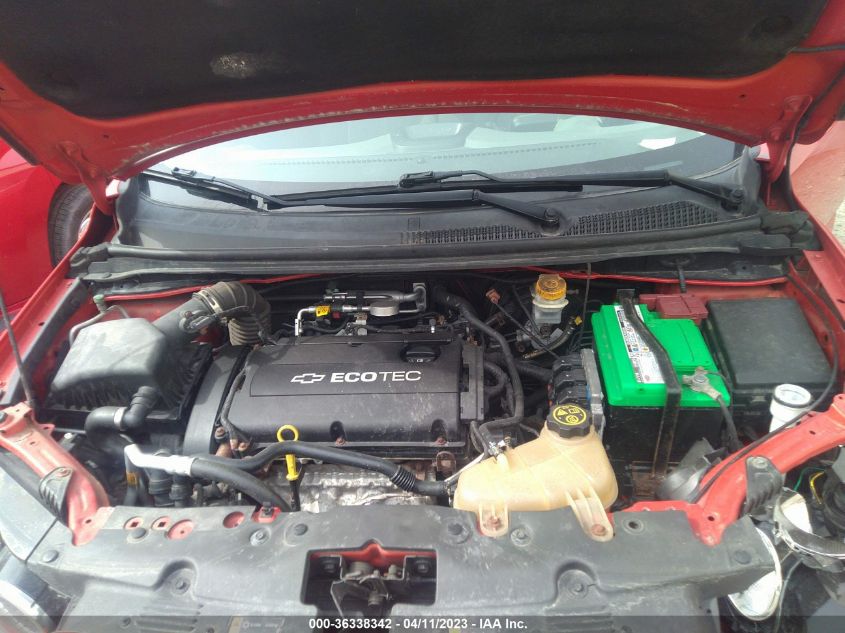2013 CHEVROLET SONIC LT - 1G1JC5SG6D4120735