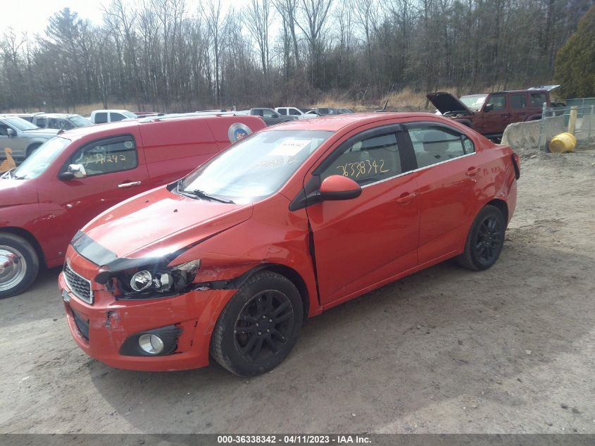 2013 CHEVROLET SONIC LT - 1G1JC5SG6D4120735