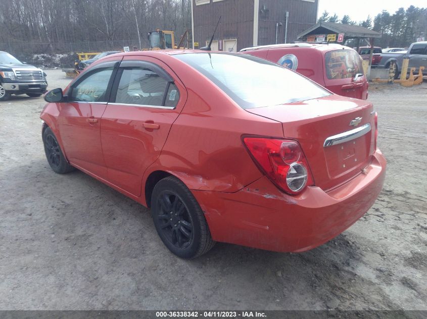 2013 CHEVROLET SONIC LT - 1G1JC5SG6D4120735