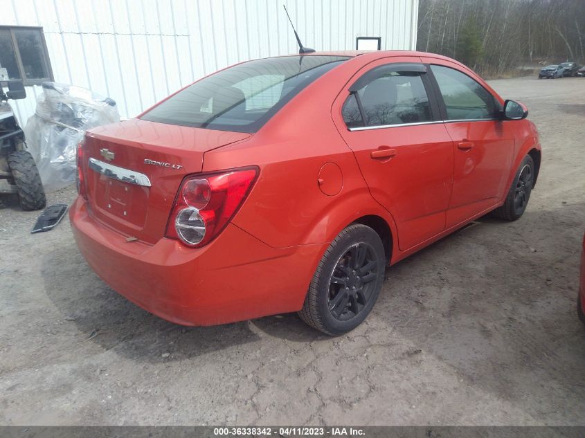 2013 CHEVROLET SONIC LT - 1G1JC5SG6D4120735