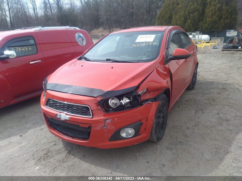 2013 CHEVROLET SONIC LT - 1G1JC5SG6D4120735