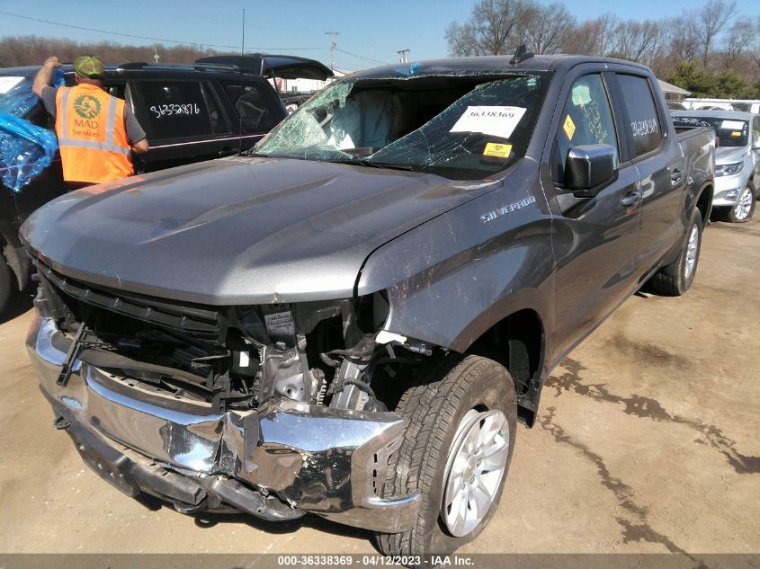 2021 CHEVROLET SILVERADO 1500 LT - 1GCPYDEK3MZ396757
