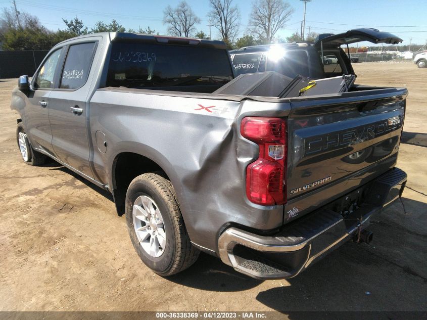 VIN 1GCPYDEK3MZ396757 2021 CHEVROLET SILVERADO 1500 no.3