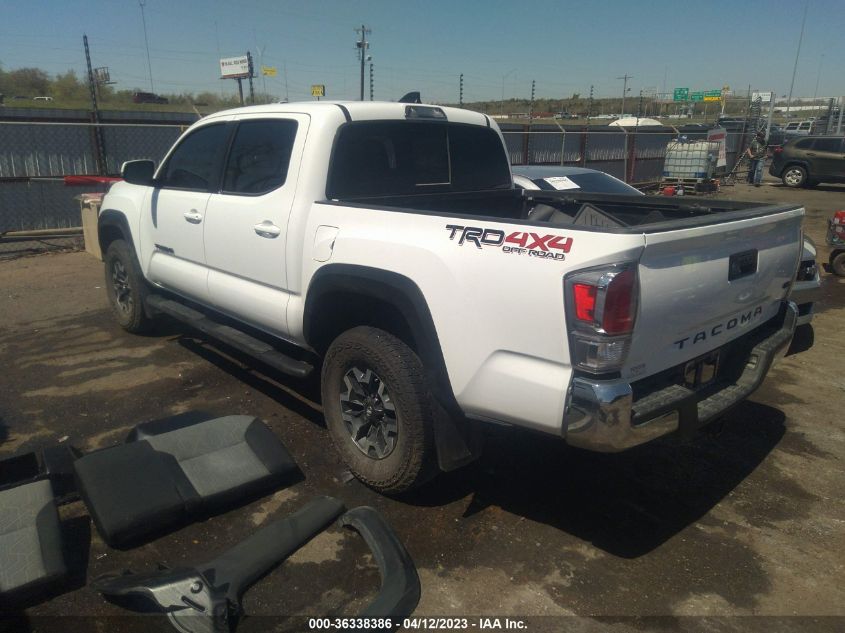 2022 TOYOTA TACOMA 4WD SR/SR5/TRD SPORT - 3TMCZ5ANXNM496777
