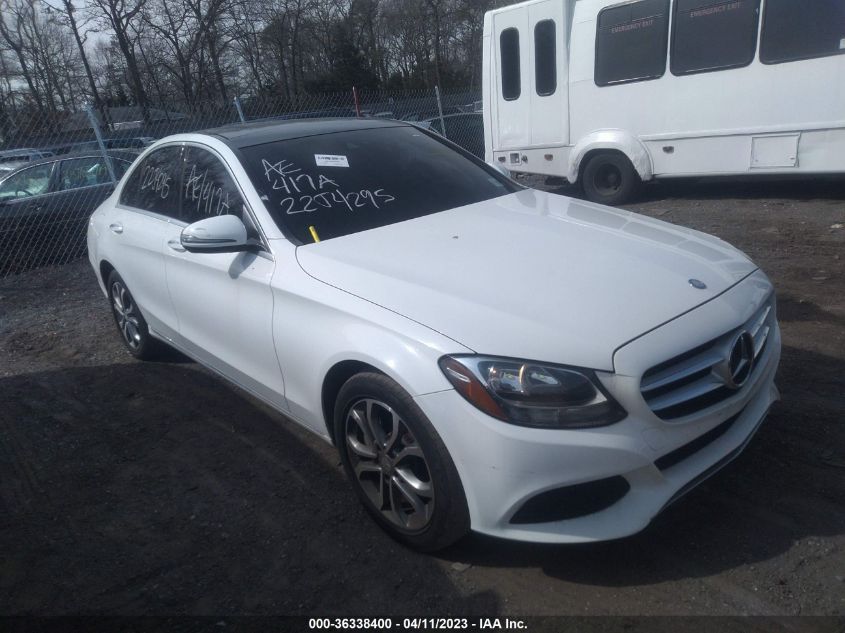 2016 MERCEDES-BENZ C-CLASS C 300 - 55SWF4KB1GU140499