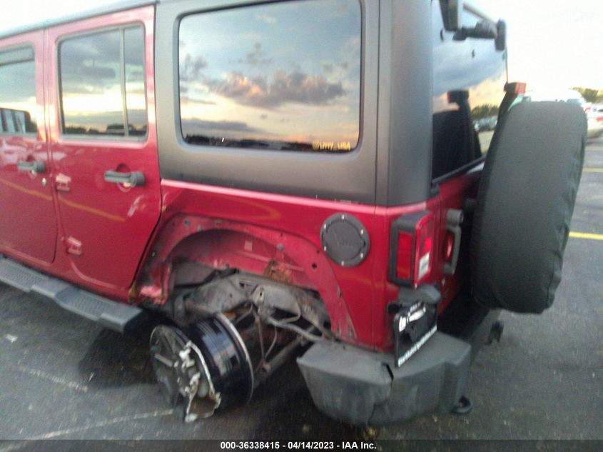 2013 JEEP WRANGLER UNLIMITED SPORT - 1C4BJWDG3DL579120