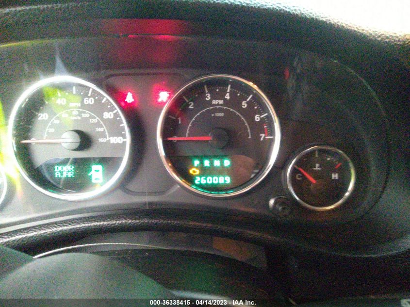 2013 JEEP WRANGLER UNLIMITED SPORT - 1C4BJWDG3DL579120